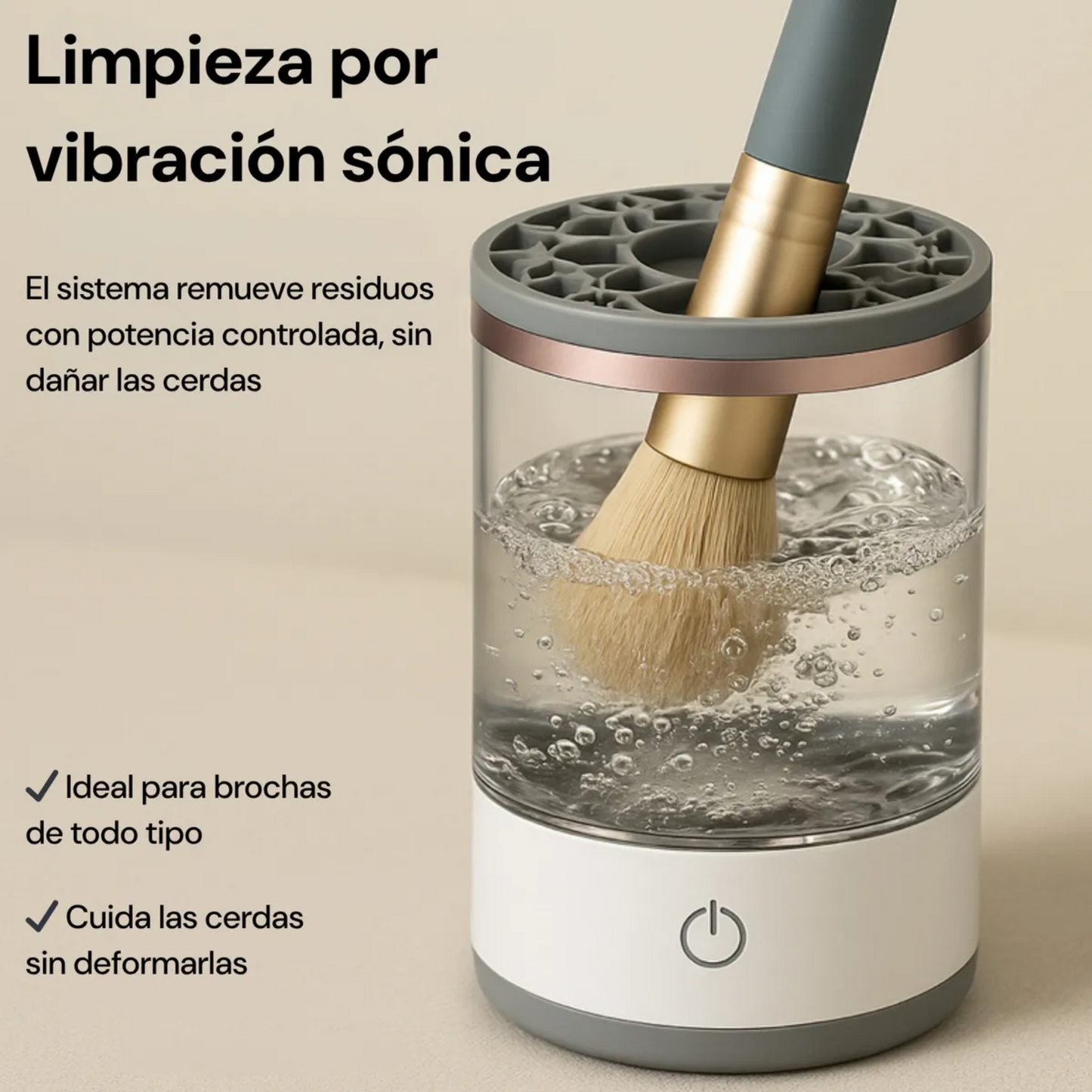 MakeUp Brush Cleaner - Limpiador De Brochas Eléctrico